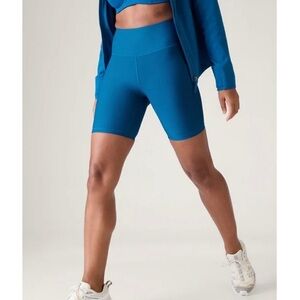 Athleta Women's Blue Bike Shorts